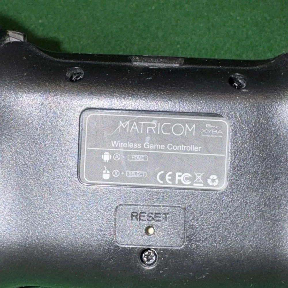 Matricom G-Pad XYBA‎ Black Wireless Bluetooth Pro Game Pad Joystick Controller